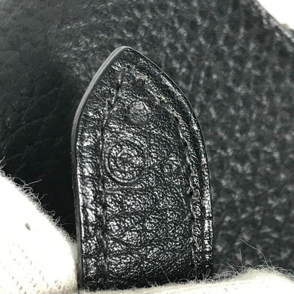 Hermes Business Bag Cerviette Leather Black