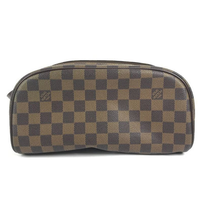 Louis Vuitton Second Bag Trousse Toilette King Damier Canvas Ebene Brown