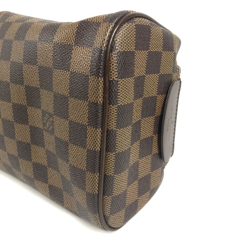 Louis Vuitton Second Bag Trousse Toilette King Damier Canvas Ebene Brown