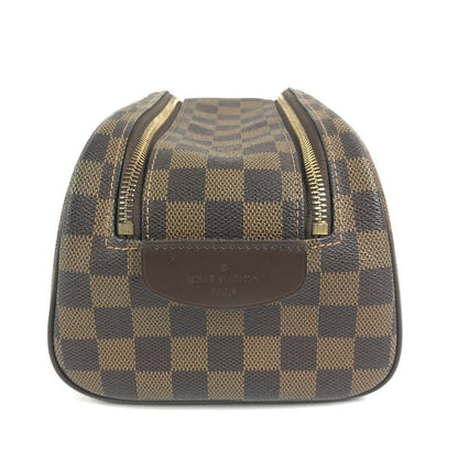 Louis Vuitton Second Bag Trousse Toilette King Damier Canvas Ebene Brown