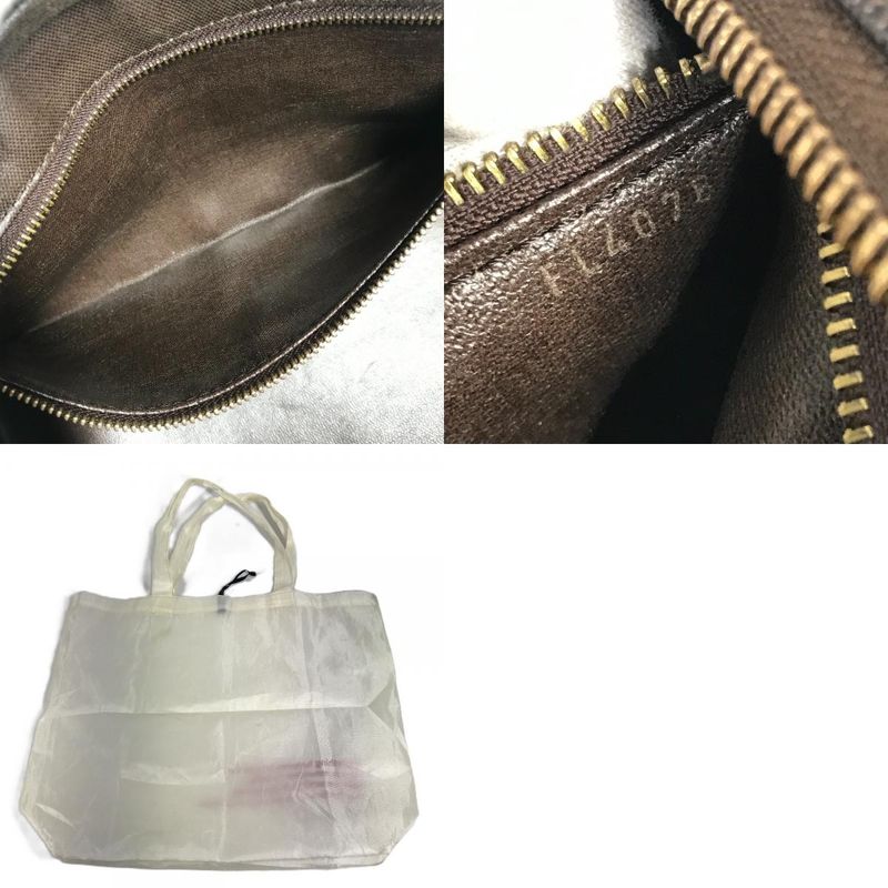 Louis Vuitton Second Bag Trousse Toilette King Damier Canvas Ebene Brown