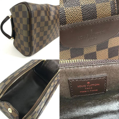 Louis Vuitton Second Bag Trousse Toilette King Damier Canvas Ebene Brown