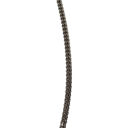 Louis Vuitton Necklace Monogram Low Metal Silver