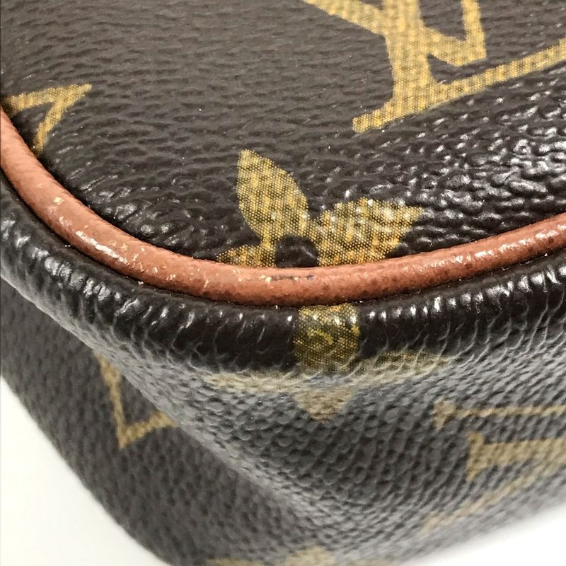 Louis Vuitton Shoulder Bag Petit Malso Monogram Canvas Brown