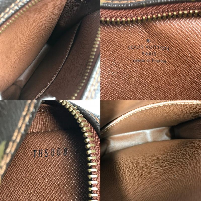 Louis Vuitton Shoulder Bag Petit Malso Monogram Canvas Brown