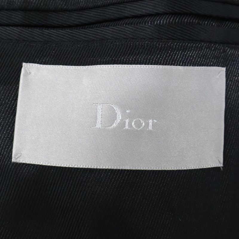 Dior Homme Virgin Wool Cashmere Double Che Star 48 Jacket