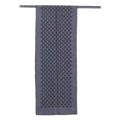 Gucci GG Pattern Double Jacquard Scarf