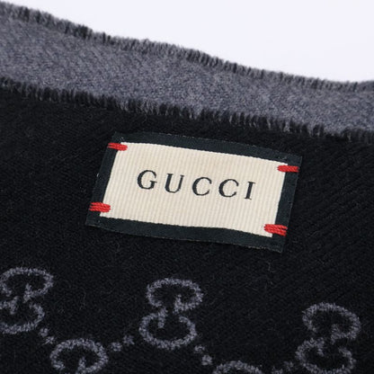 Gucci GG Pattern Double Jacquard Scarf
