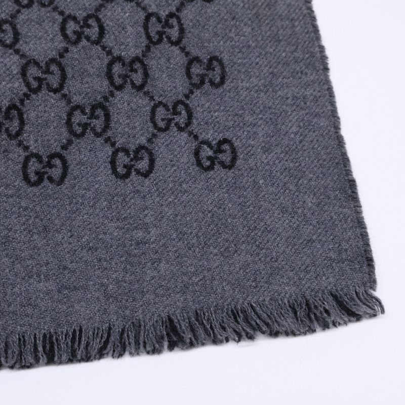 Gucci GG Pattern Double Jacquard Scarf