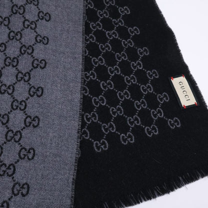 Gucci GG Pattern Double Jacquard Scarf