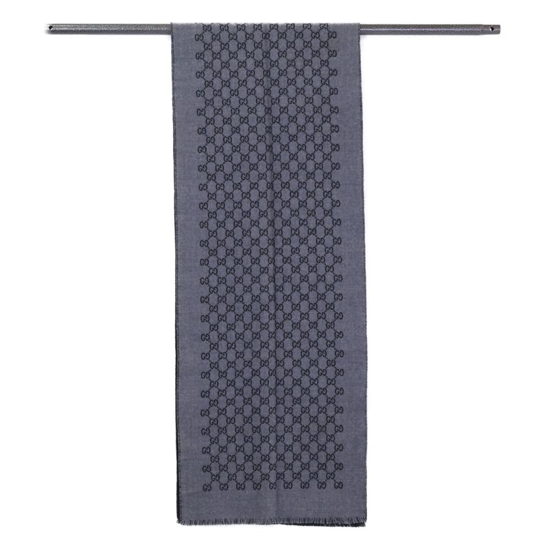 Gucci GG Pattern Double Jacquard Scarf