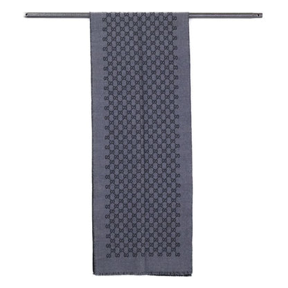 Gucci GG Pattern Double Jacquard Scarf