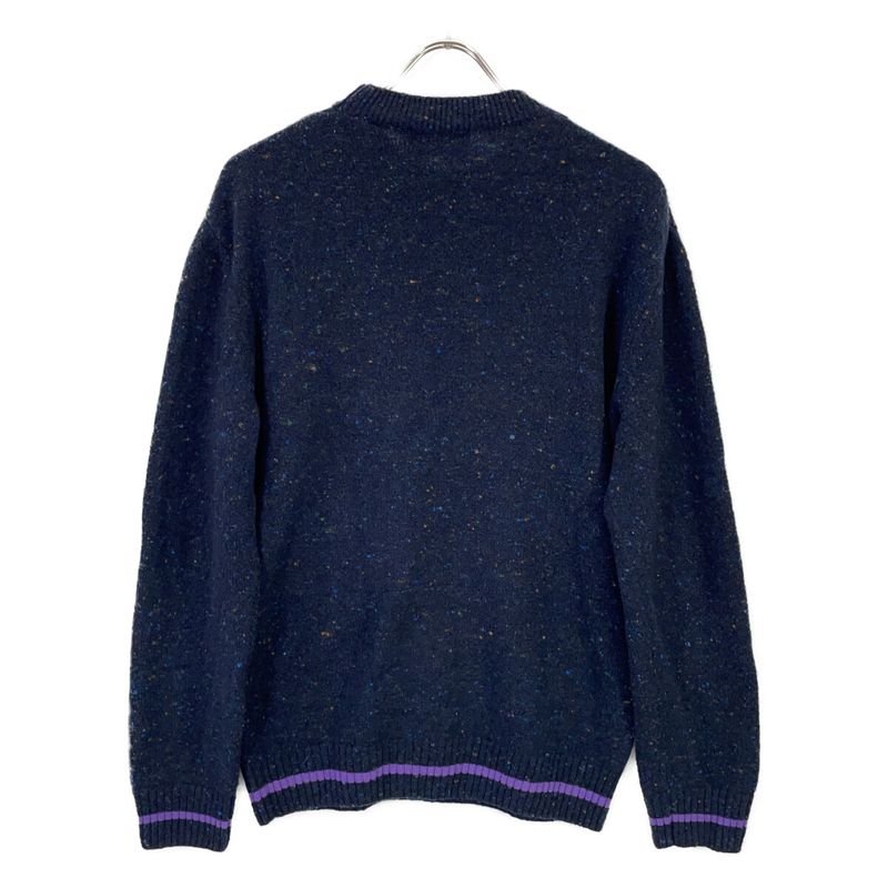 Hermes Navy Cashmere Blend Knit Sweater XS