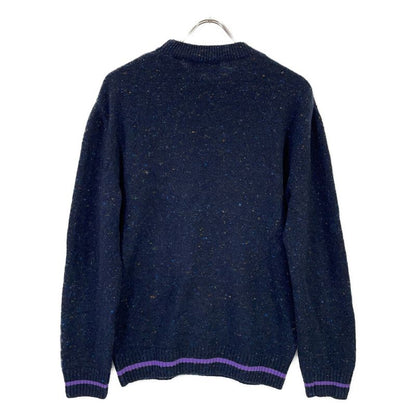 Hermes Navy Cashmere Blend Knit Sweater XS