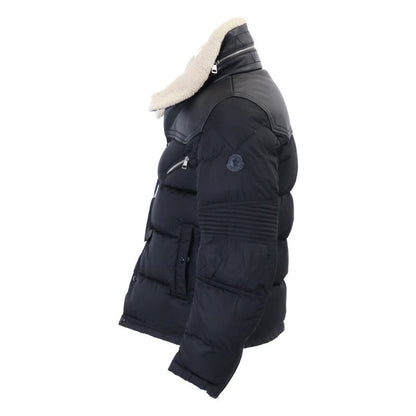 Moncler Leo Sheepskin Contrast Boa Down Jacket 1