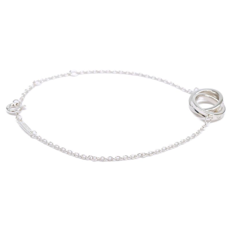 Tiffany & Co 925 Interlocking Circle Chain Bracelet