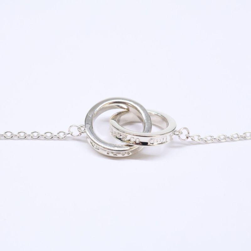 Tiffany & Co 925 Interlocking Circle Chain Bracelet