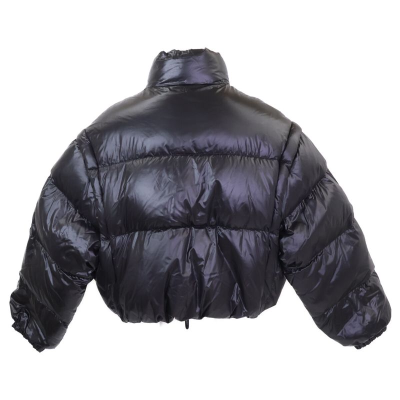 Prada Re-Nylon Cropped 2-Way Down Jacket 36