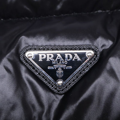 Prada Re-Nylon Cropped 2-Way Down Jacket 36