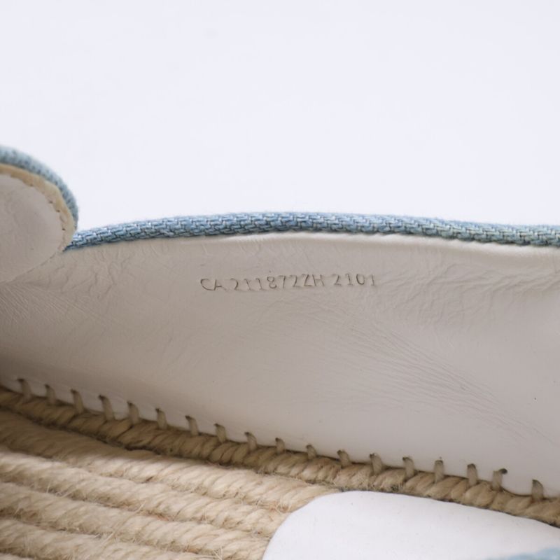 Hermes Denim Espadrilles Shoes 41