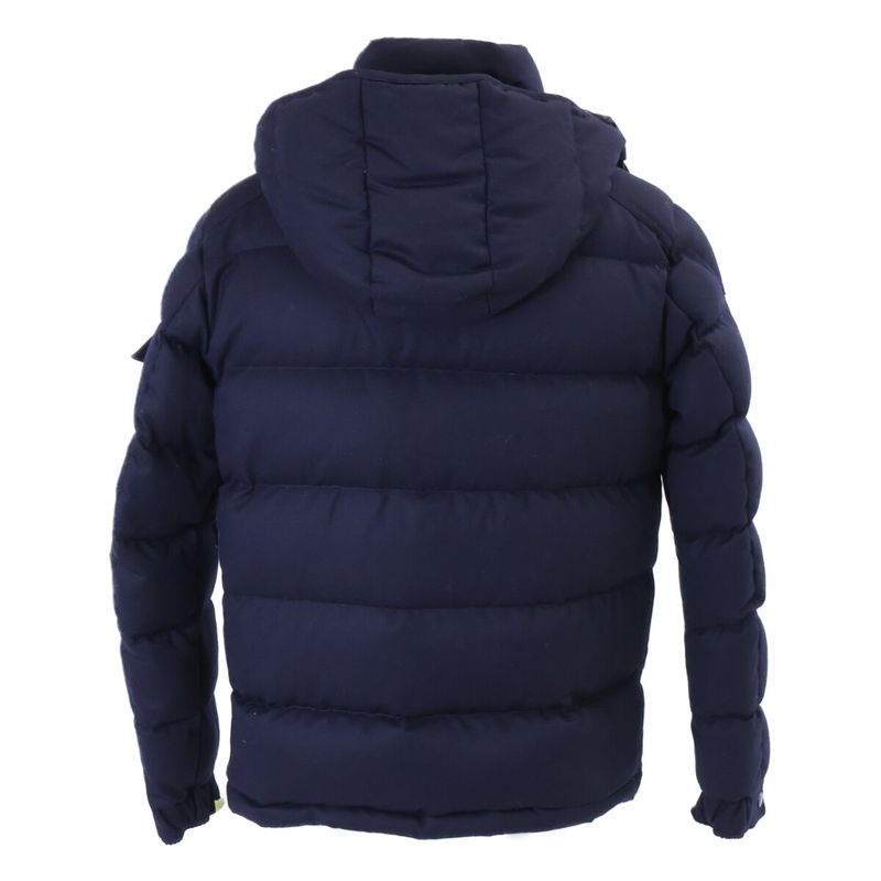 Moncler Navy Montgenevre Wool Down Jacket 3