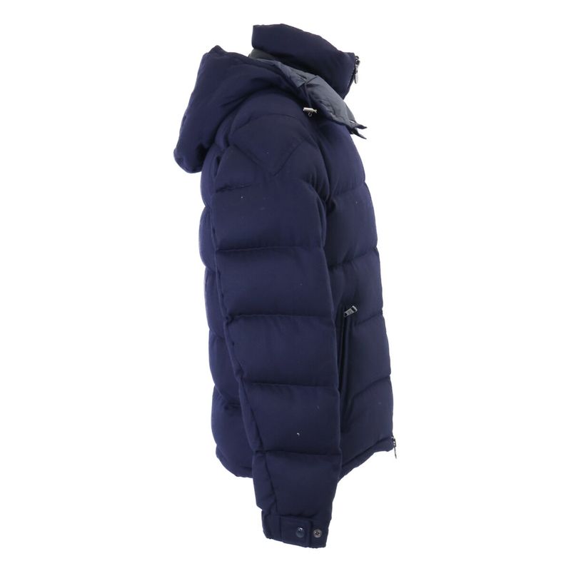 Moncler Navy Montgenevre Wool Down Jacket 3