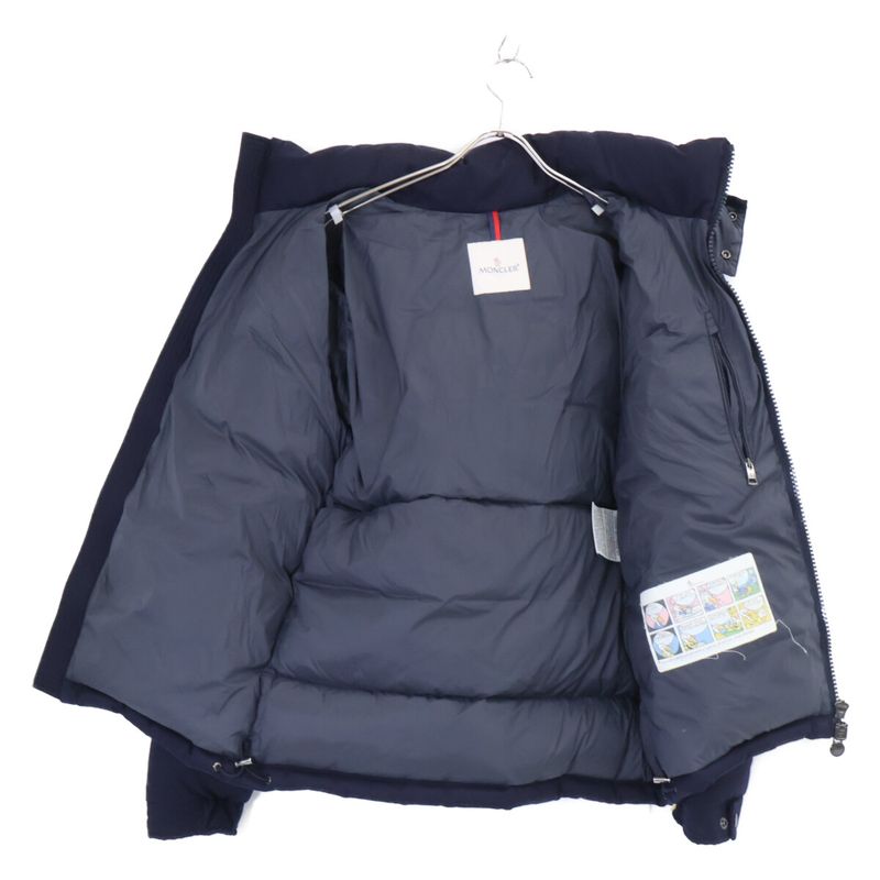 Moncler Navy Montgenevre Wool Down Jacket 3