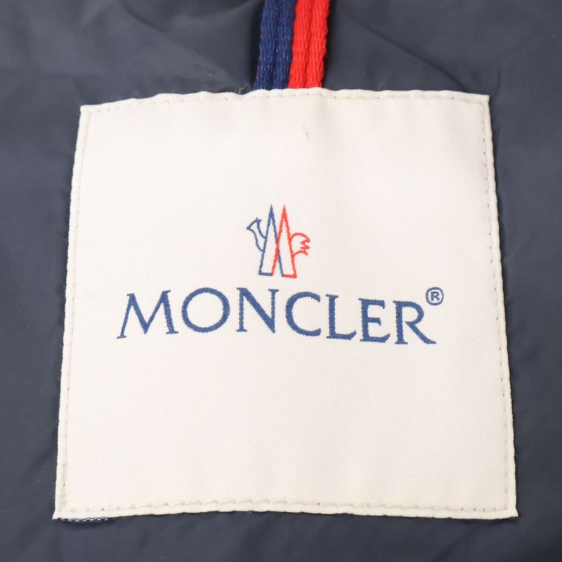 Moncler Navy Montgenevre Wool Down Jacket 3