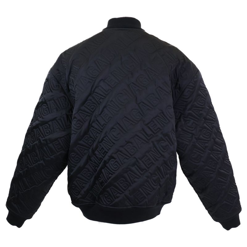 Balenciaga Logo Quilted Jacket 48