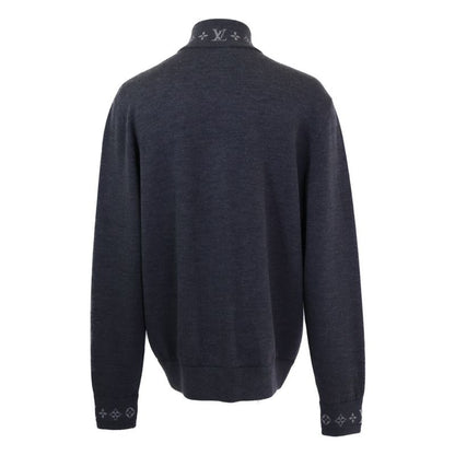 Louis Vuitton Pwz Monogram Double Face Knit Wool Travel Jacket XL