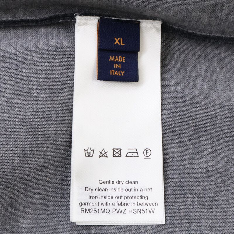 Louis Vuitton Pwz Monogram Double Face Knit Wool Travel Jacket XL