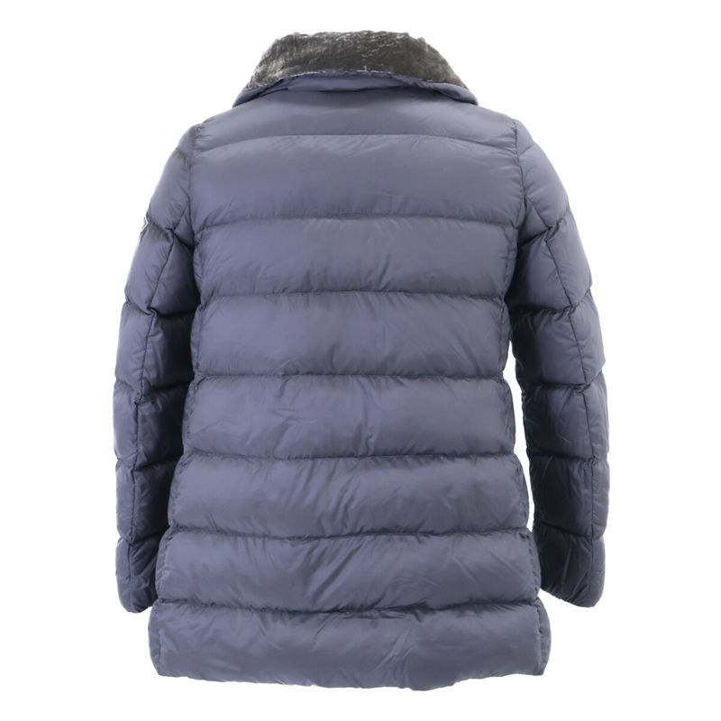 Moncler Torcon Gray Velour Patch Stand Collar Down 2 Jacket