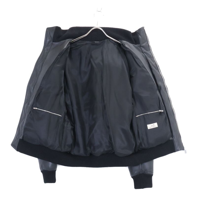 Hermes Lambskin Down Jacket 50