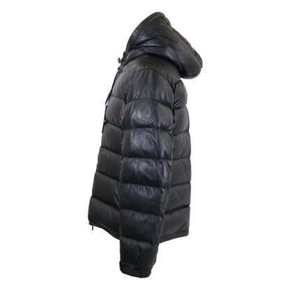 Moncler Gebroulaz Lambskin Hooded Down Jacket 4