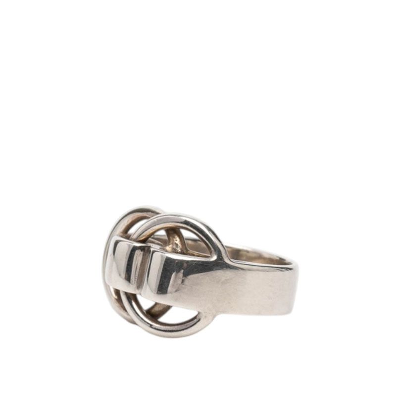 Hermes de the Nouveau Vintage Ring Silver