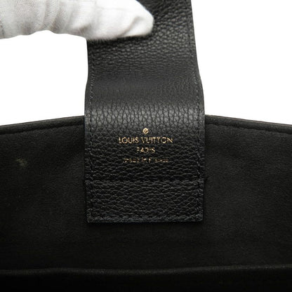 Louis Vuitton Damier LV Riverside 2-Way Shoulder Bag Ebene Brown Black Leather