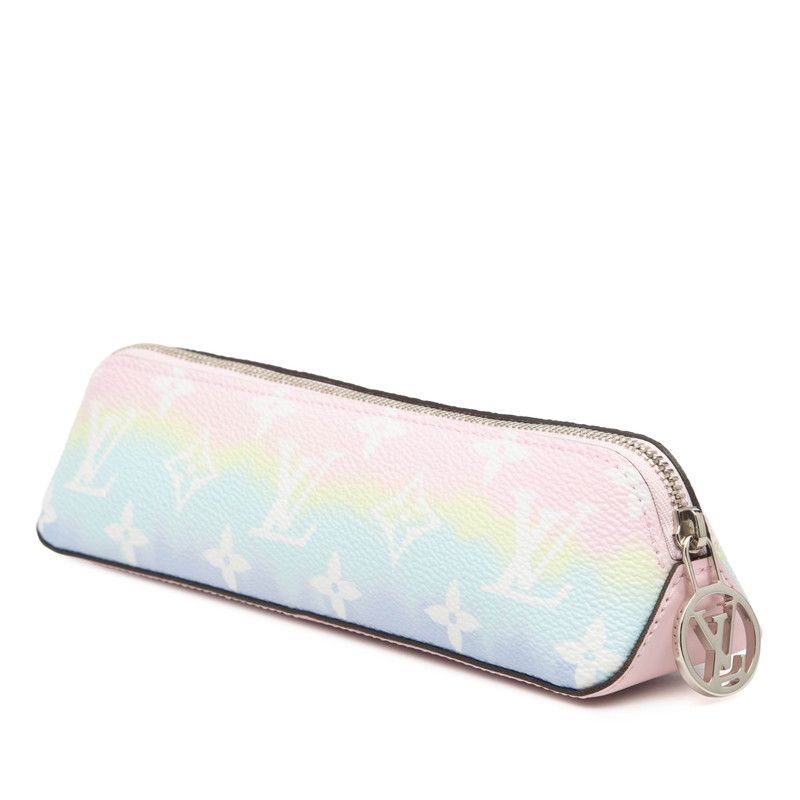 Louis Vuitton Monogram Escal Trousse Elisabeth Pen Case Multicolor Leather