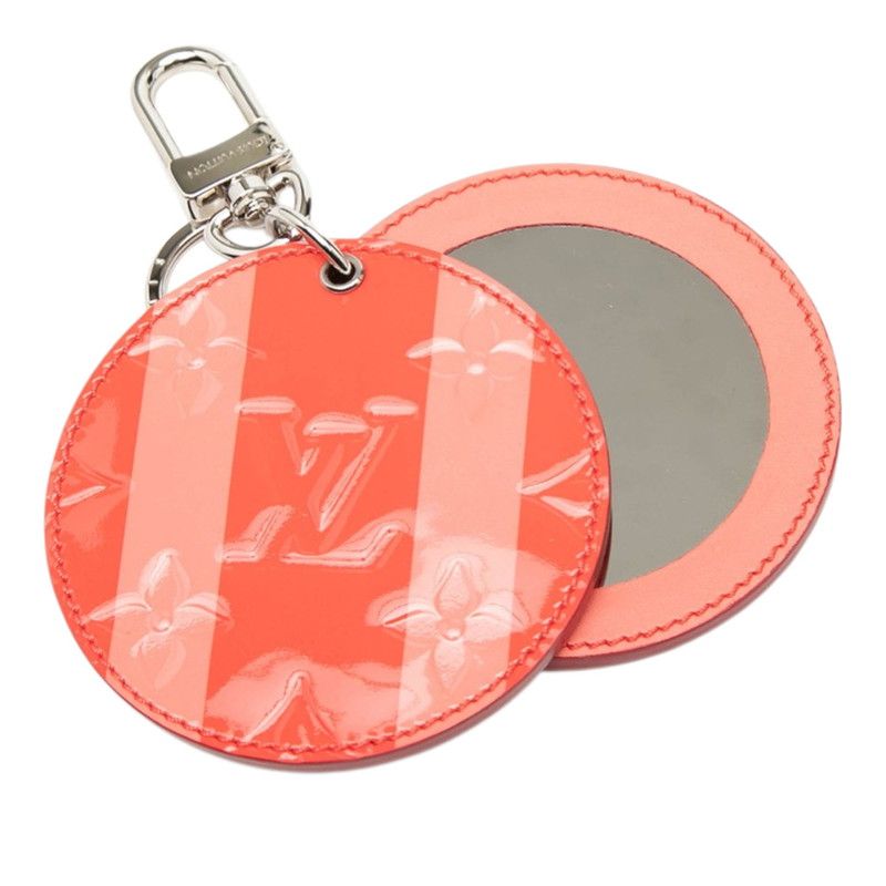 Louis Vuitton Monogram Vernis Sweet Stripes Mirror Bag Charm Key Ring Key