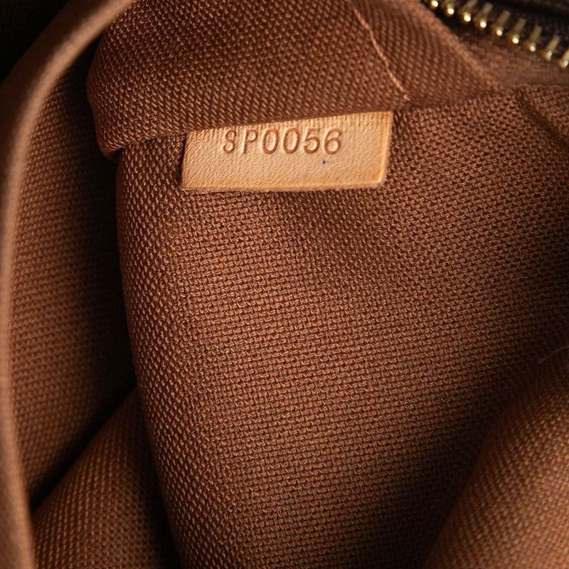 Louis Vuitton Monogram Bumbag Bosphore Belt Bag Brown Leather