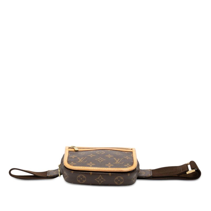 Louis Vuitton Monogram Bumbag Bosphore Belt Bag Brown Leather