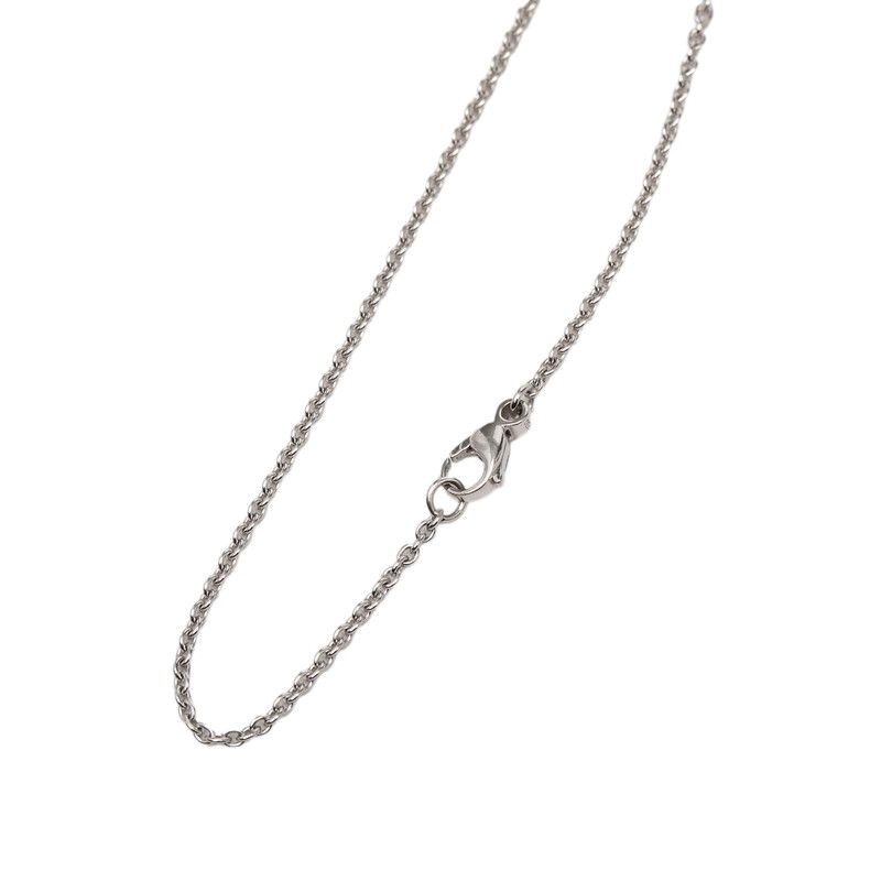 Chanel Ultra Pendant Necklace Black Silver Ceramic Diamond 18k White Gold