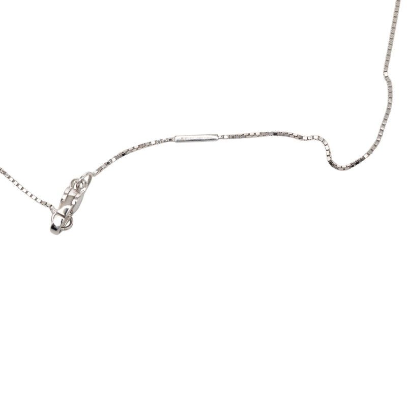 Gucci Circle Necklace 18k White Gold Diamond