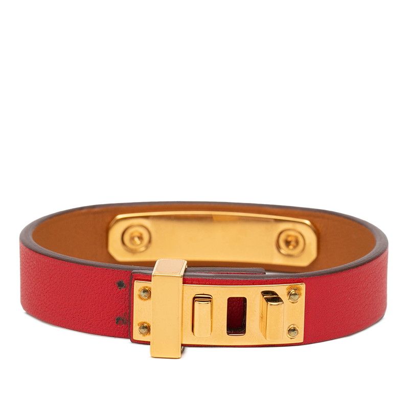 Hermes Ass Doucle Bracelet Red Voswift