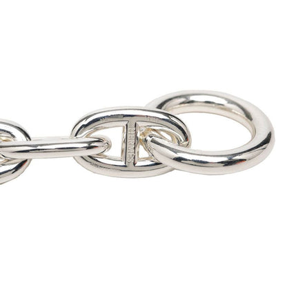 Hermes Chaine D'ancre TGM 10 Links Bracelet Silver