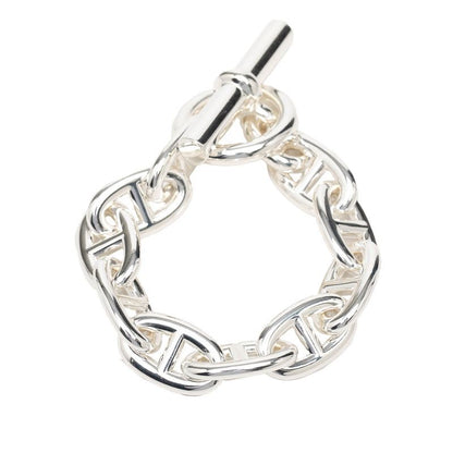 Hermes Chaine D'ancre TGM 10 Links Bracelet Silver