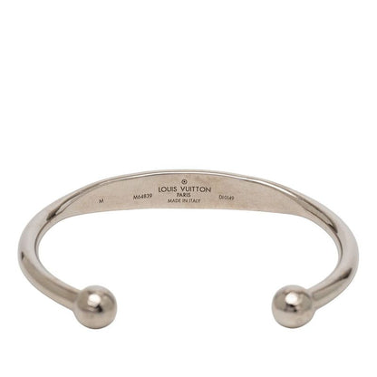 Louis Vuitton Monogram Jonck Bracelet M Silver Metal