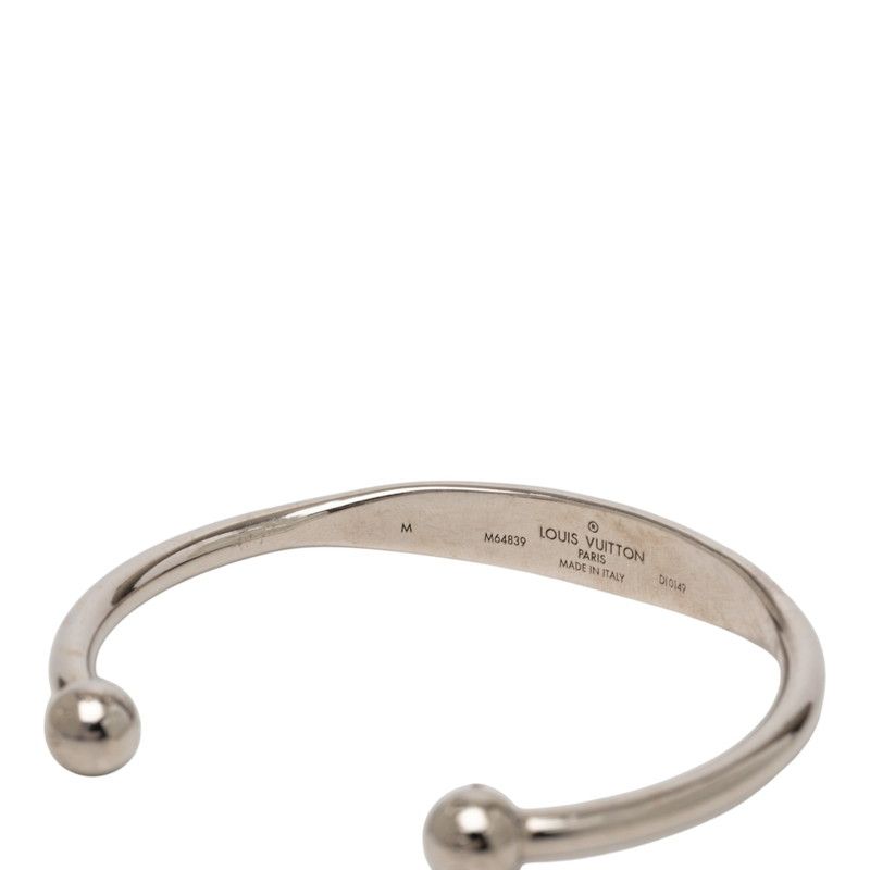 Louis Vuitton Monogram Jonck Bracelet M Silver Metal