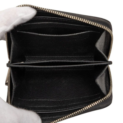Louis Vuitton Epi Coin Purse Noir Black Leather