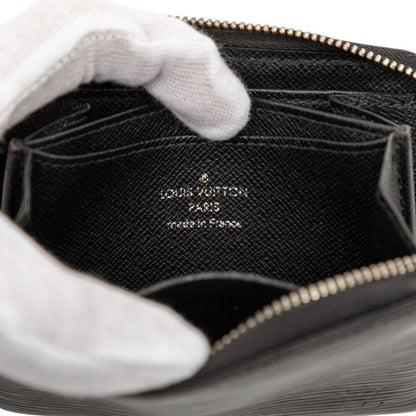 Louis Vuitton Epi Coin Purse Noir Black Leather