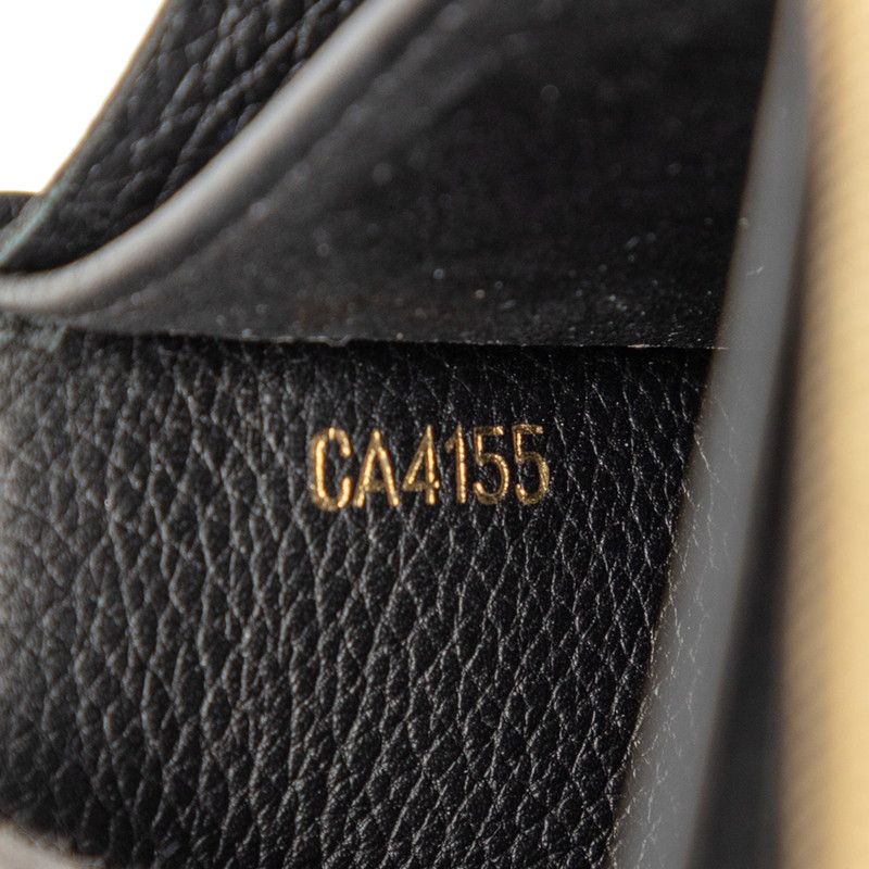 Louis Vuitton Portefeuille Lockme Lvlogo Wallet Black Leather